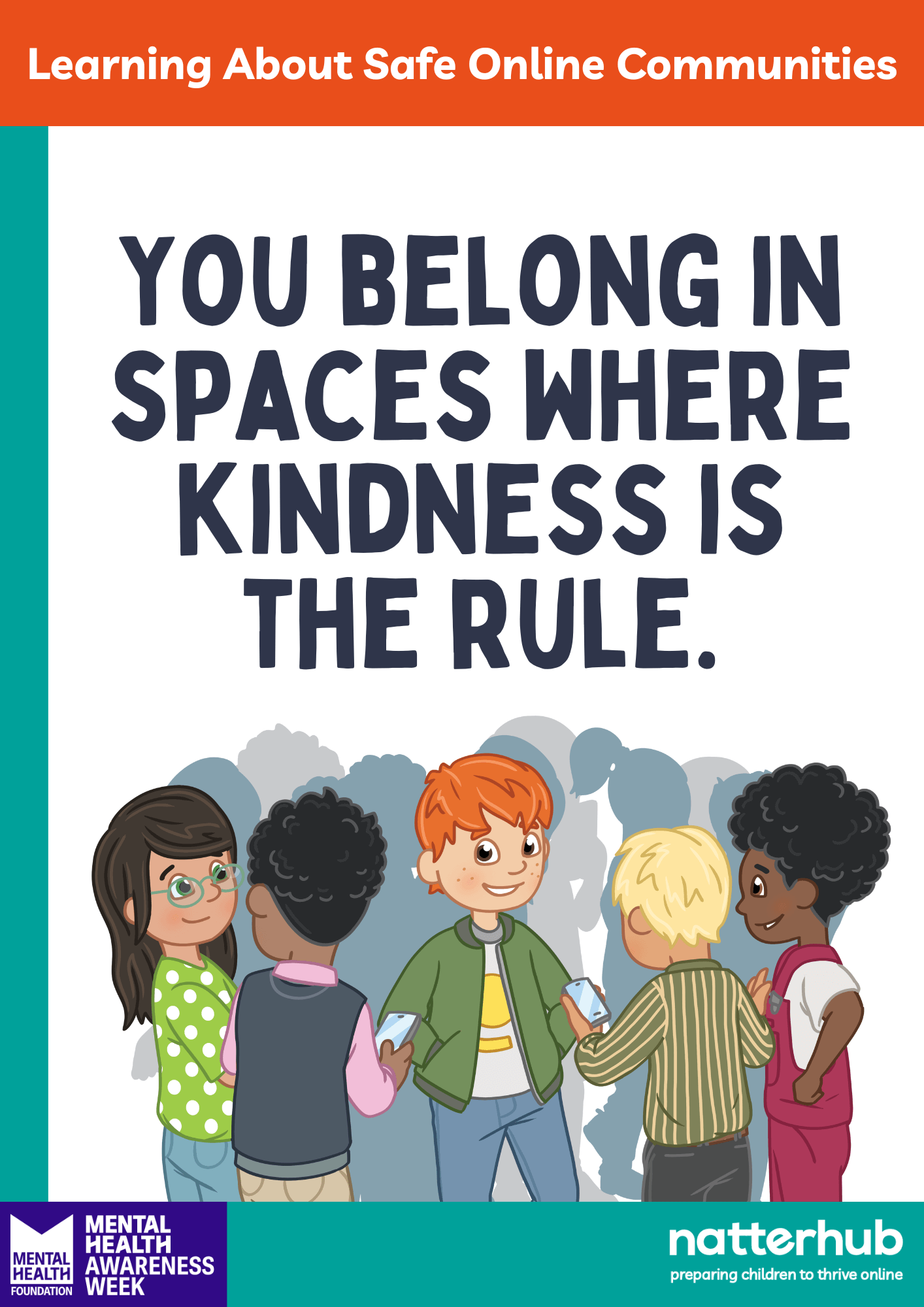 Image showcasing You Belong in Spaces Where Kindness is The Rule.